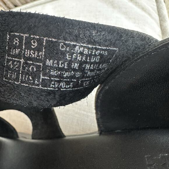 Dr.Martens Geraldo Gladiator Sandals Size 9 Mens/Womens 10, Black Leather - Picture 10 of 16